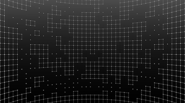 Abstract background of a grid of squares.