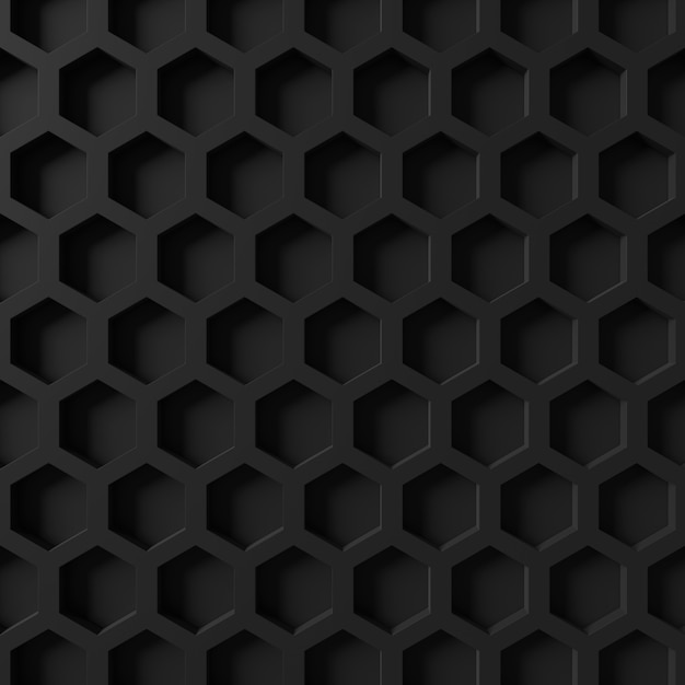 Abstract background of hexagon shape