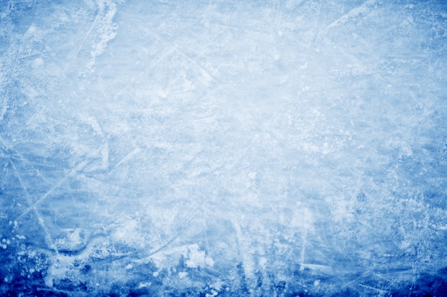 Photo abstract background - hockey markings on ice