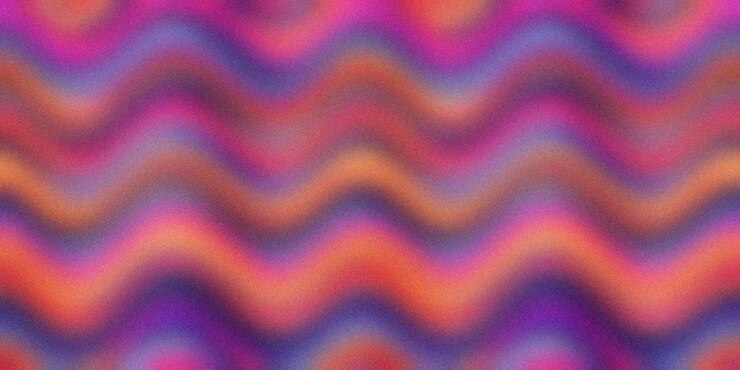 Photo abstract background image vibrant wavy pattern purple orange hues