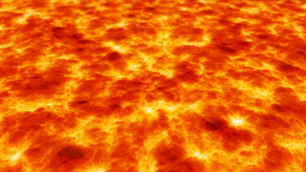 Abstract background of lava flowing