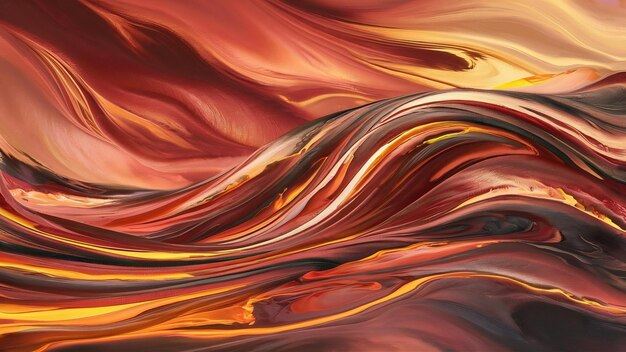 Abstract background of lava flowing