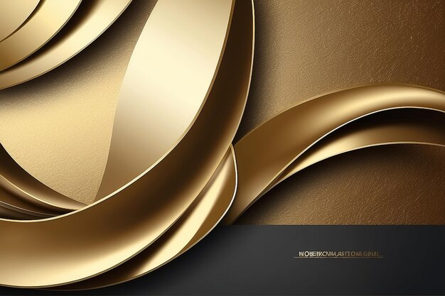 Abstract background luxury gold modern