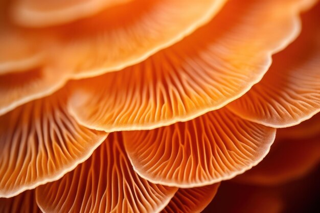 Abstract background macro image of sajor caju mushroom