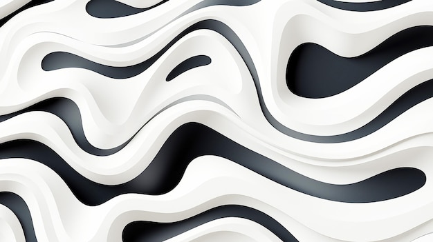 Abstract background made of distorted lines Pattern with optical illusion 3d illustration