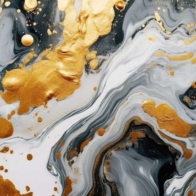 Abstract background marble and gold