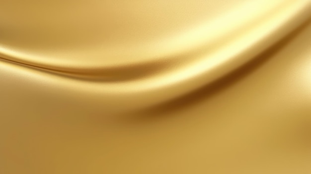 Абстрактный фон металлической текстуры с пустым пространством в мягком светло-золотом цвете. 3D иллюстрация буйного цвета.