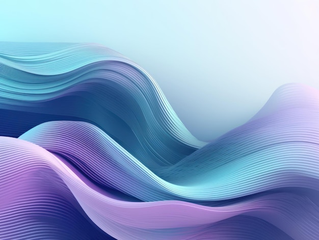Abstract background in a minimal style Pastel colors created with Generative AI technology