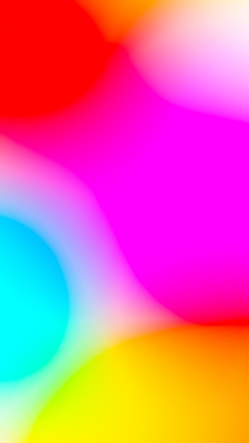 abstract background for mobile smartphone screen with red yellow pink blue mix color