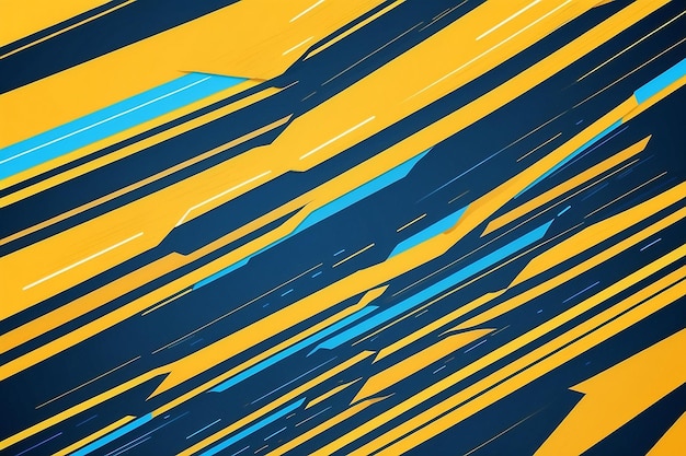 Abstract background modern hipster futuristic graphic Yellow background with stripes