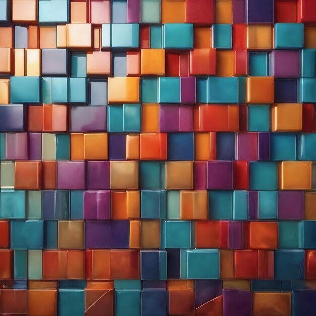 Abstract background of modern tile wall