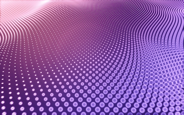 Abstract background. Molecules technology with polygonal shapes, connecting dots and lines. Connection structure. Big data visualization.