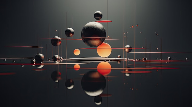 Abstract background motion design