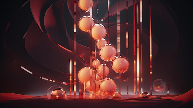 Abstract background motion design