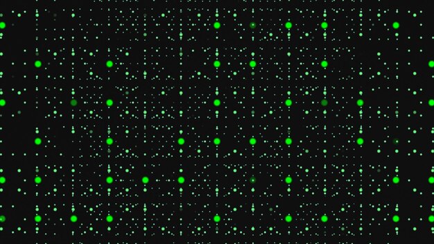 移動する粒子と色の背景で移動するほこりの抽象的な背景