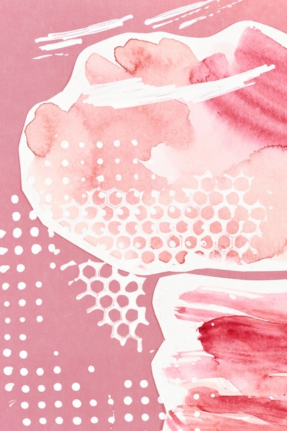 Foto background astratto collage d'arte multicolore design di modelli creativi per la stampa cartolina d'invito cartolina di disegno poster carta da parati colorata colori di contrasto rosa e bianco