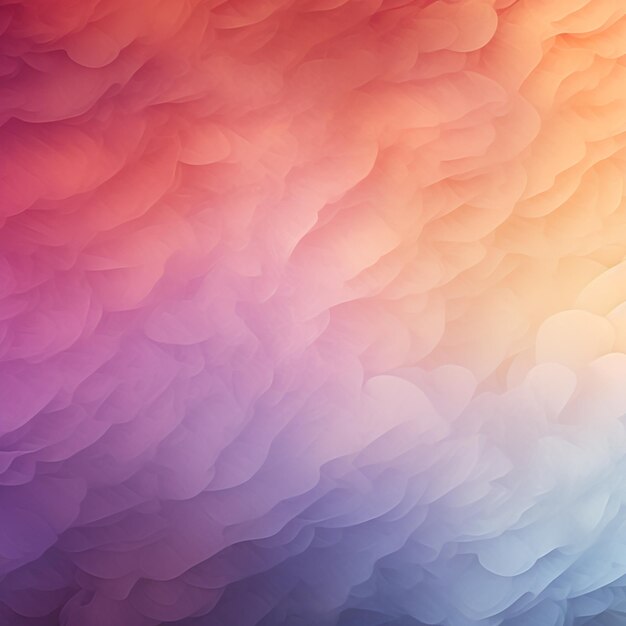 abstract background of a multicolored cloud with a soft blur generative ai