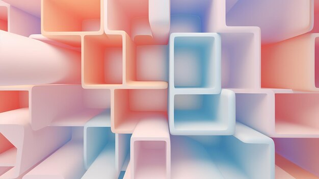 Abstract background in pastel colors