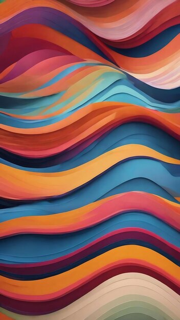 Abstract background pattern wave curve illustration wallpaper of art