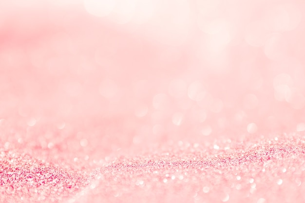 Abstract background pink light bokeh christmas holiday