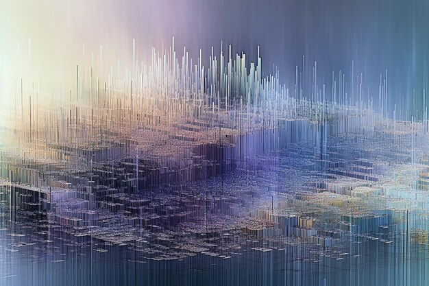 abstract background pulse rhythm neural network background