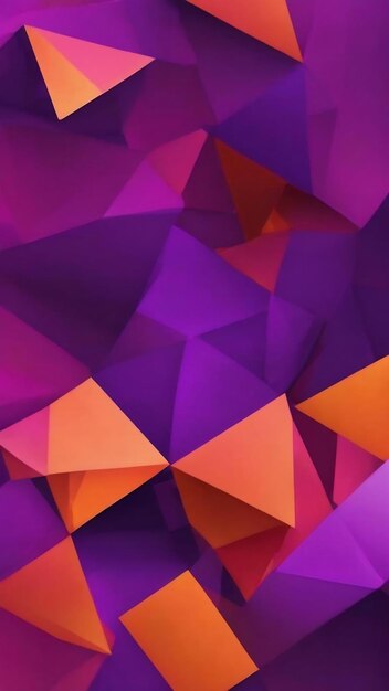 Abstract background purple orange modern geometric shape for wallpaper banner leaflet catalog cover