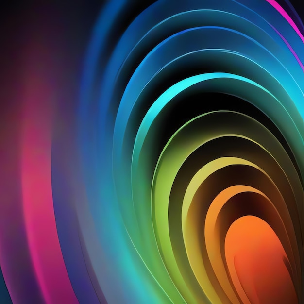 Abstract Background rainbow colours for artistic