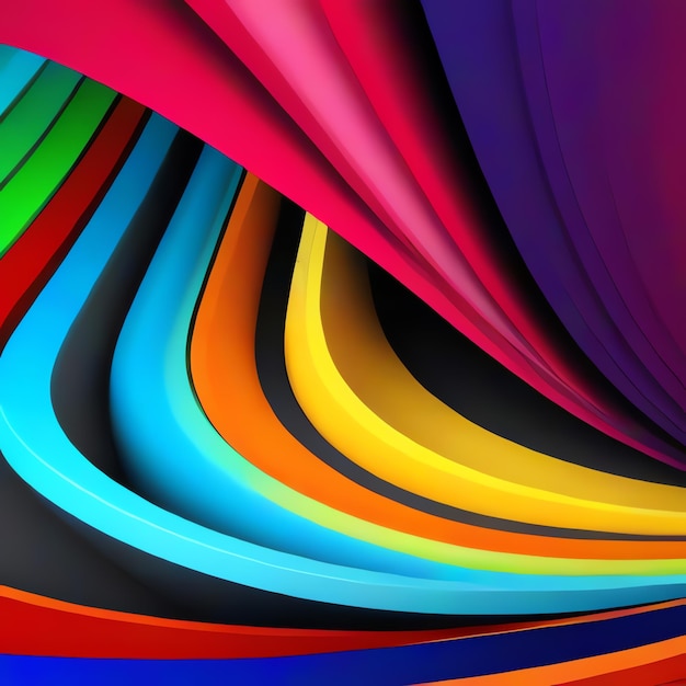Abstract Background rainbow colours for background
