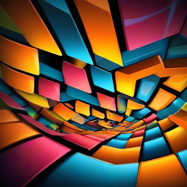 Abstract Background rainbow colours for design