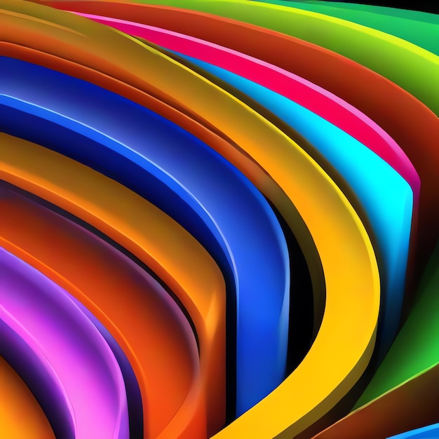 Abstract Background rainbow colours for pattern