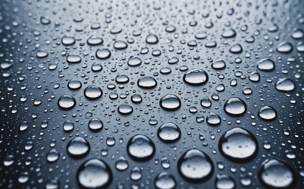 Abstract background of raindrops