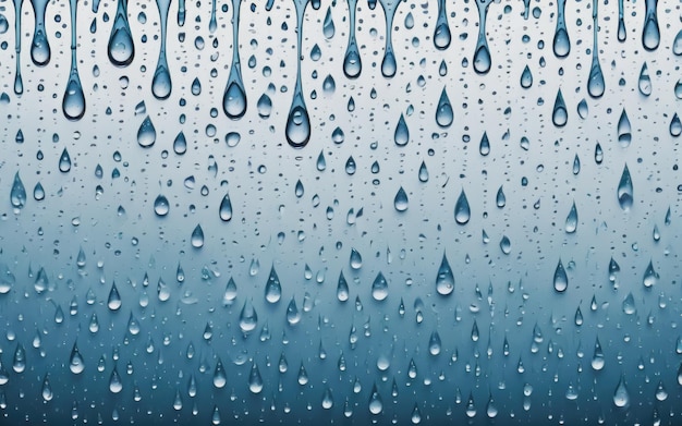 Abstract background of raindrops