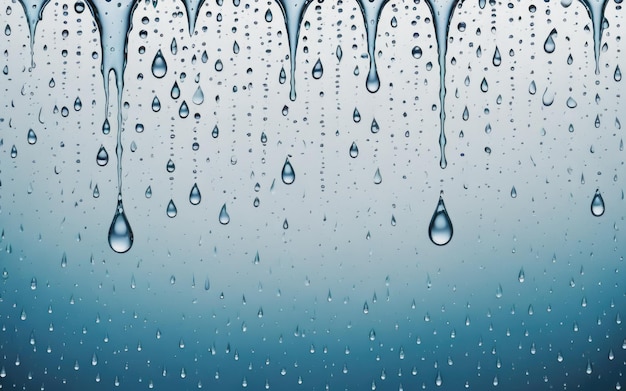 Abstract background of raindrops