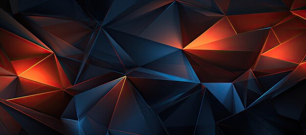 Abstract background of red and blue shapes