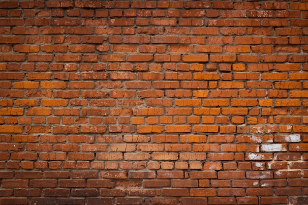 Abstract background the red brick wall is heterogeneous