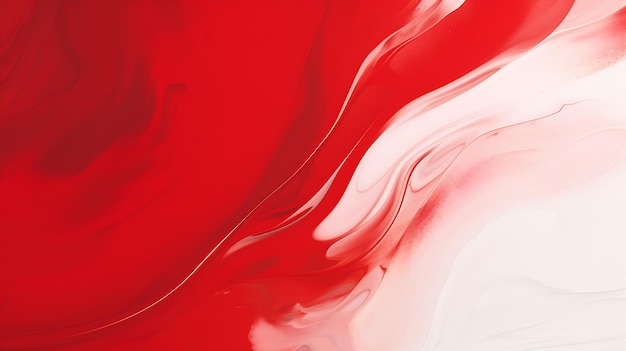 Abstract background red color on top white color on bottom flag