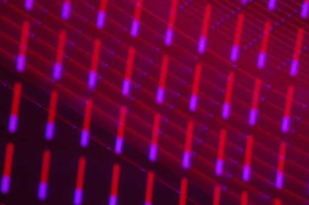 Photo abstract background of red lights