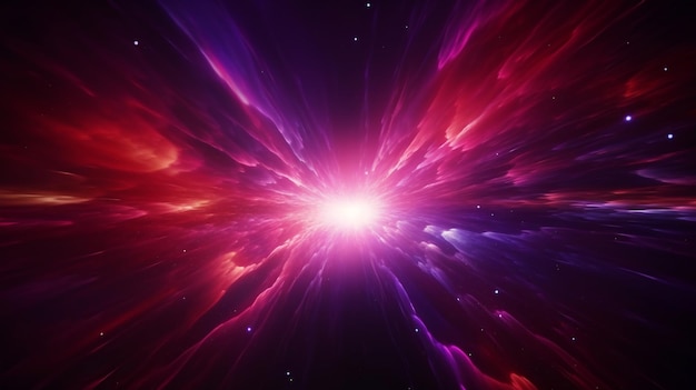 Abstract Background Red Purple and White Neon