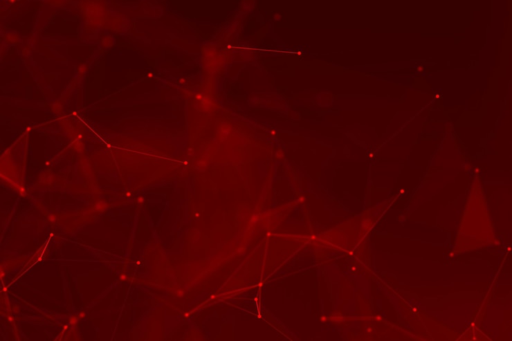 Photo abstract background red wallpaper particle line