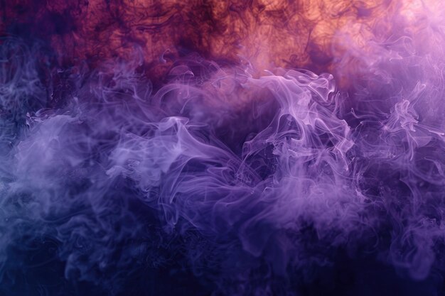 Abstract background smoke purple blur