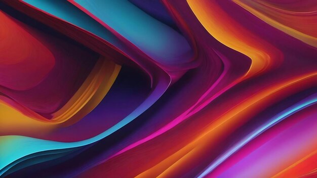 Abstract background of smooth lines