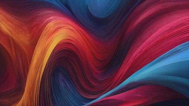 Abstract background of smooth lines