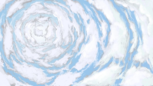 Abstract background spinning clouds