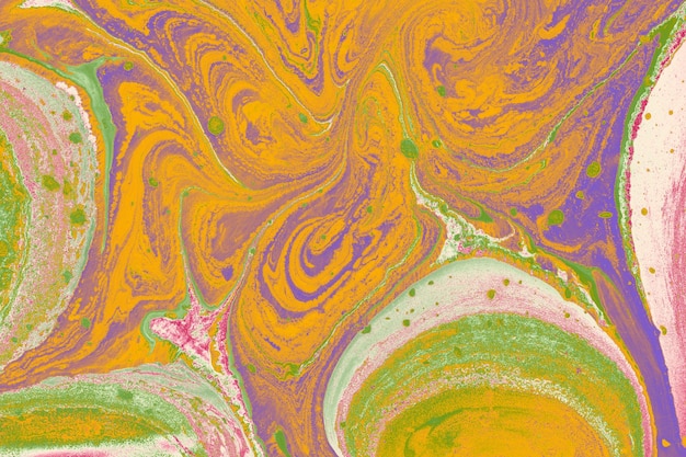 Abstract background templates with Ebru marbling texture patterns