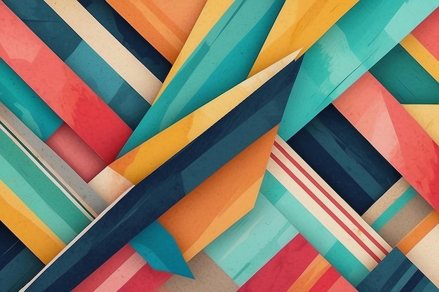 abstract background texture colorful illustration with striped texture and geometric elements for fabric garment