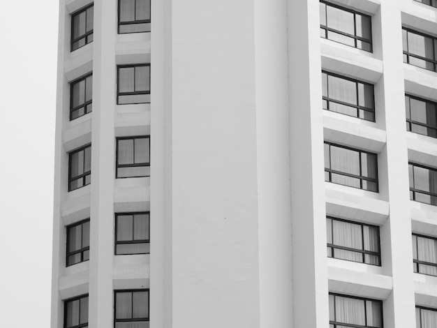 Abstract background texture of window building architecture