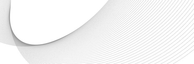 abstract background vector grey with dynamic waves for business design