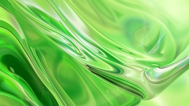 Abstract background wallpaper green color magic art