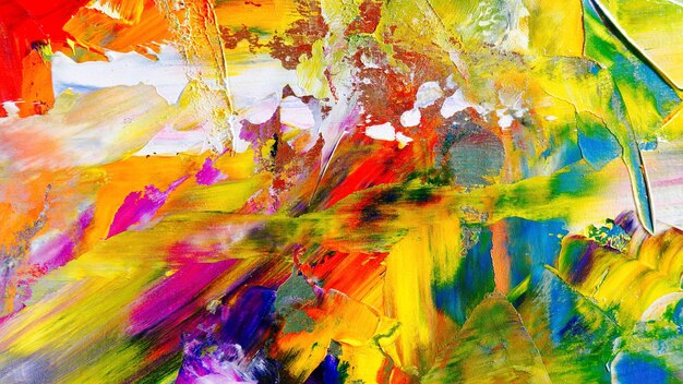 Photo abstract background wallpaper modern motif visual art mixtures of oil paint trendy hand painting