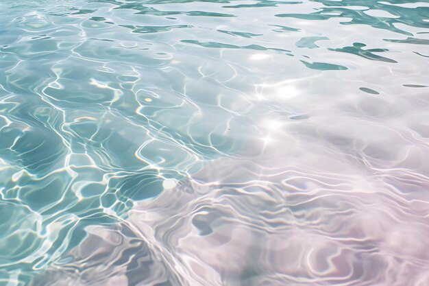 Абстрактный фон воды в бассейне с солнечным светом и теней